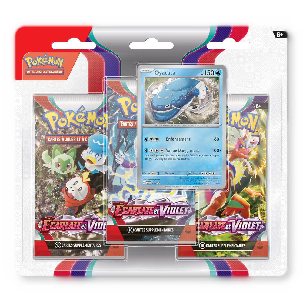 Tripack Pokémon EV01 - Écarlate et Violet