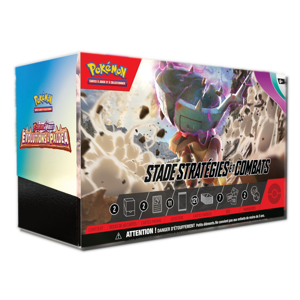 Stade Stratégies et Combats Pokémon EV02 - Évolutions à Paldea