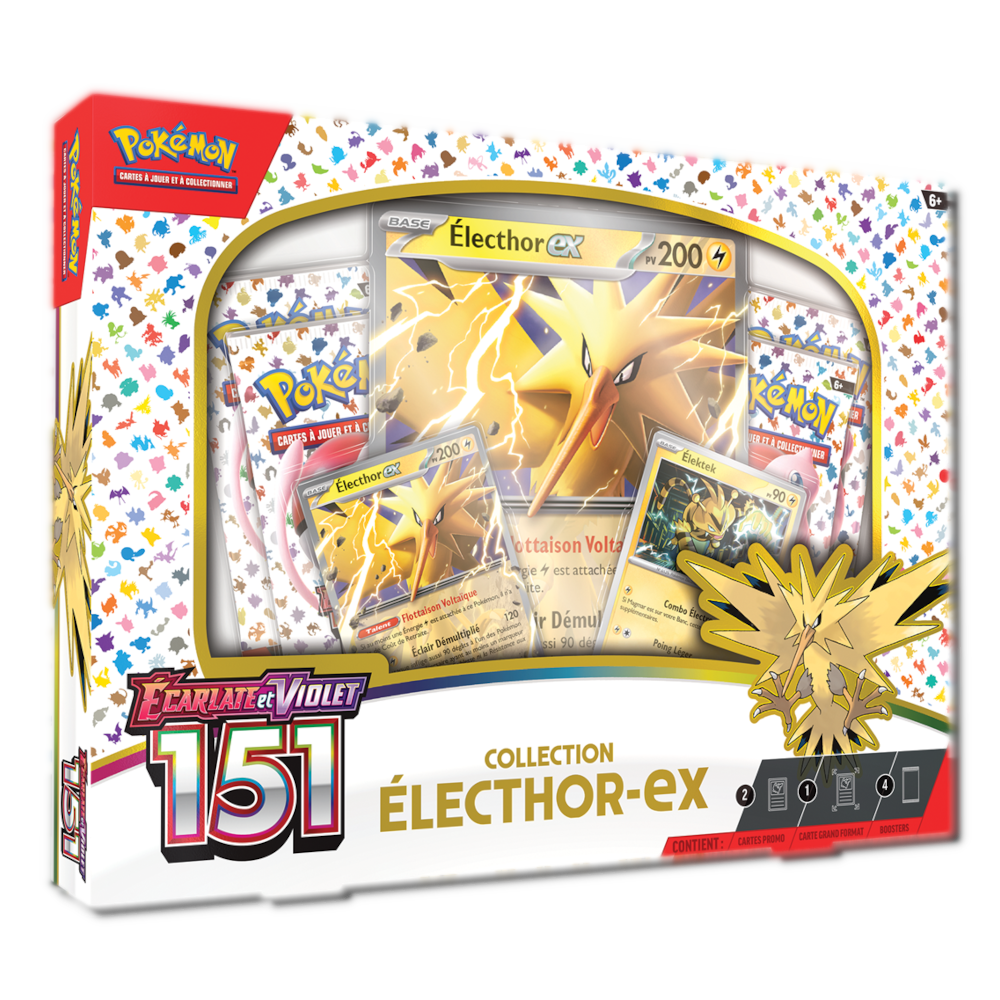 Coffret Électhor-ex Pokémon EV03.5 - 151