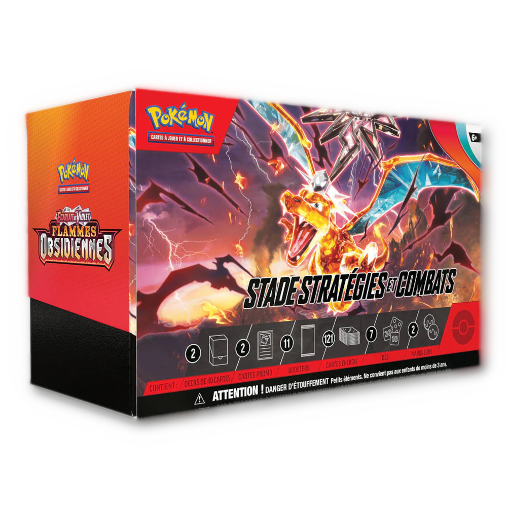 Stade Stratégies et Combats Pokémon EV03 - Flammes Obsidiennes