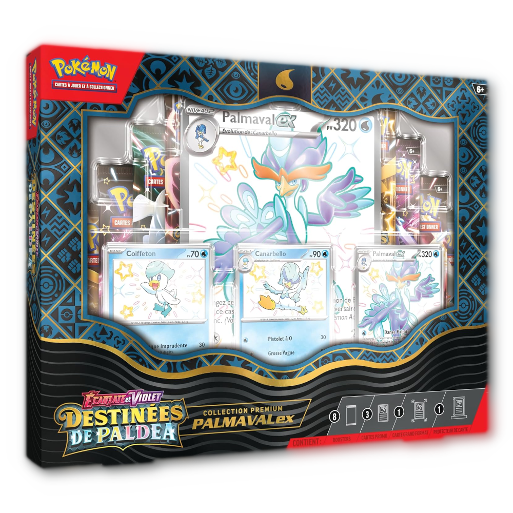 Coffret Premium Pokémon EV04.5 - Destinées de Paldea