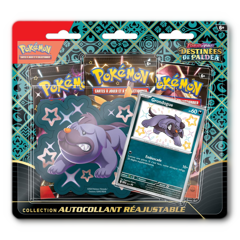 Tripack Pokémon EV04.5 - Destinées de Paldea