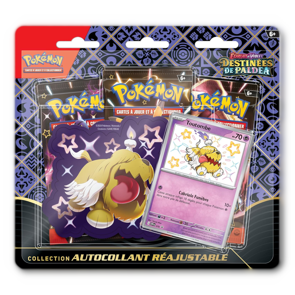 Tripack Pokémon EV04.5 - Destinées de Paldea