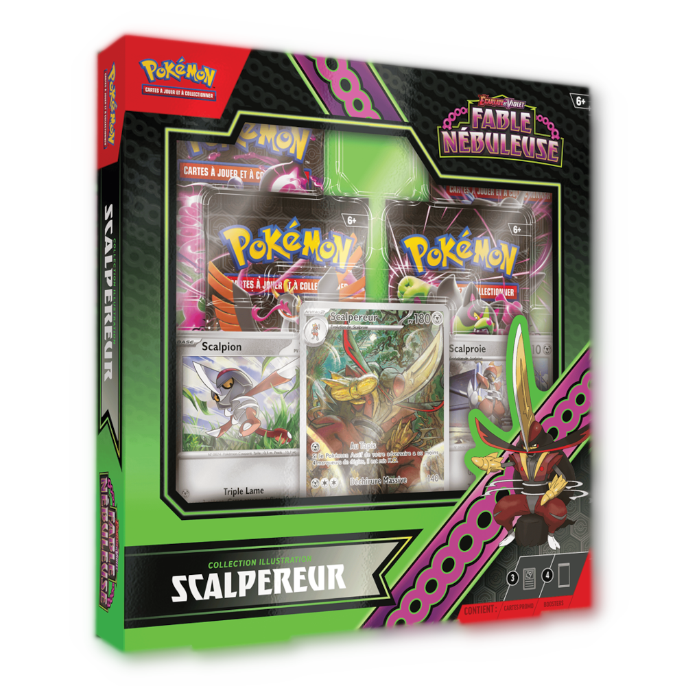 Coffret Scalpereur Pokémon EV06.5 - Fable Nébuleuse