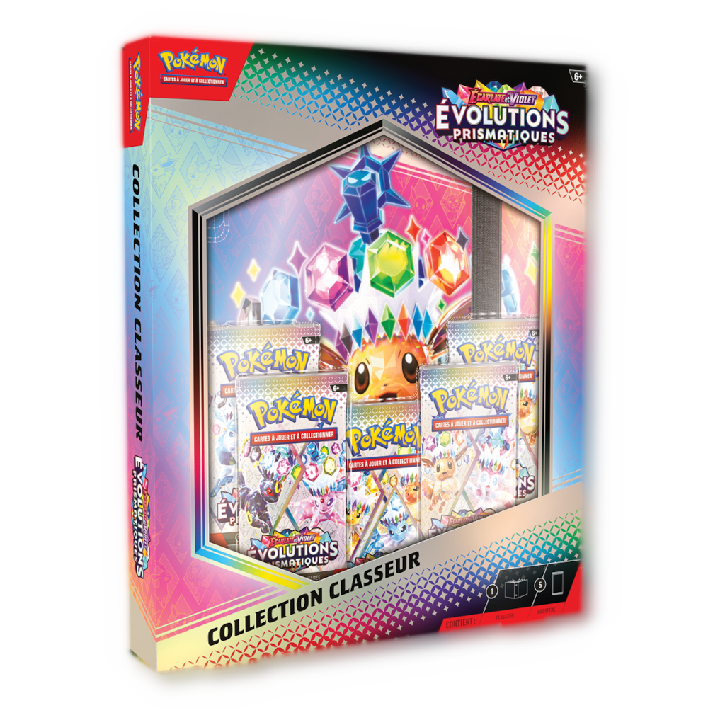 Coffret Classeur Pokémon EV08.5 - Evolutions Prismatiques