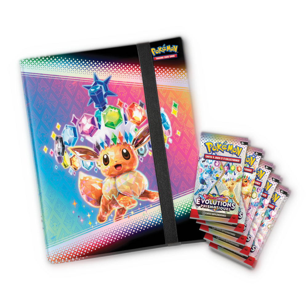 Coffret Classeur Pokémon EV08.5 - Evolutions Prismatiques
