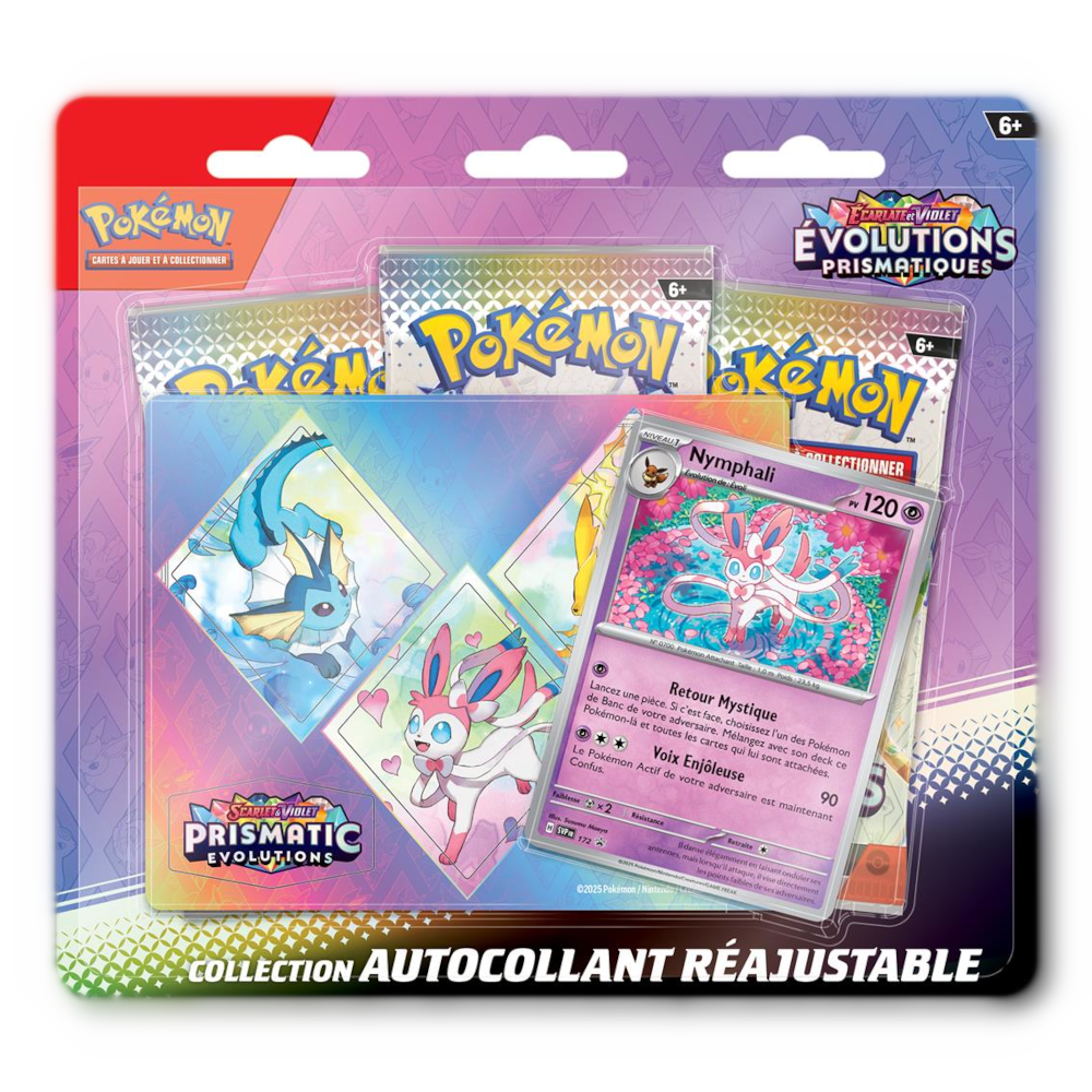 Tripack Pokémon EV08.5 - Evolutions Prismatiques