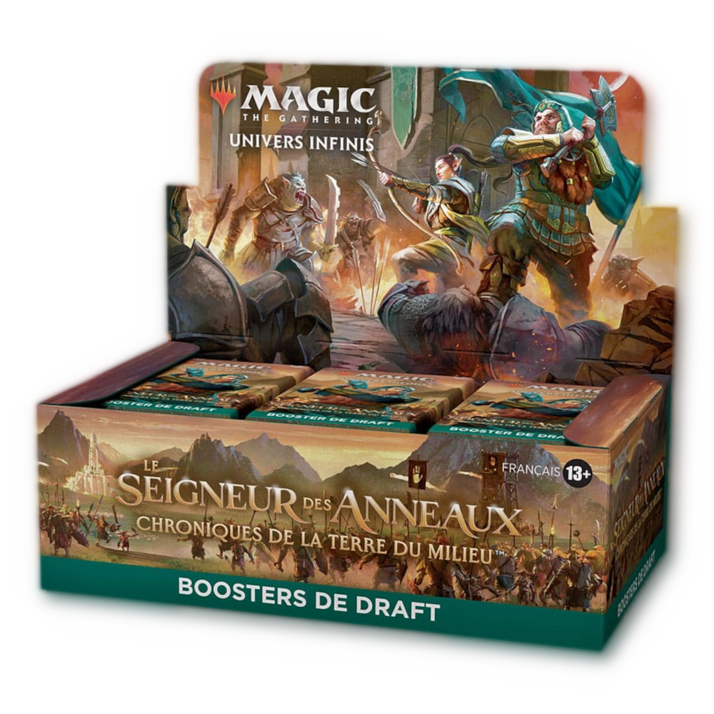 Boosters de draft Magic The Gathering - Le Seigneur des Anneaux