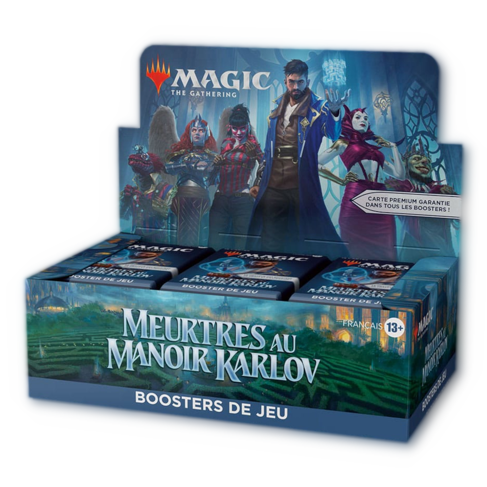 Boosters de jeu Magic The Gathering - Meurtres au Manoir Karlov