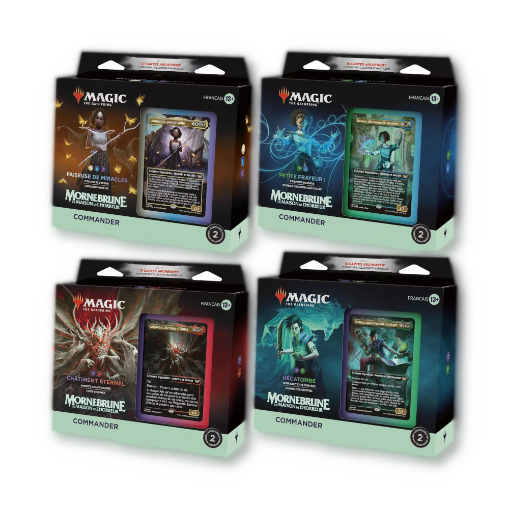 Decks commander Magic The Gathering - Mornebrune : La Maison de l'Horreur
