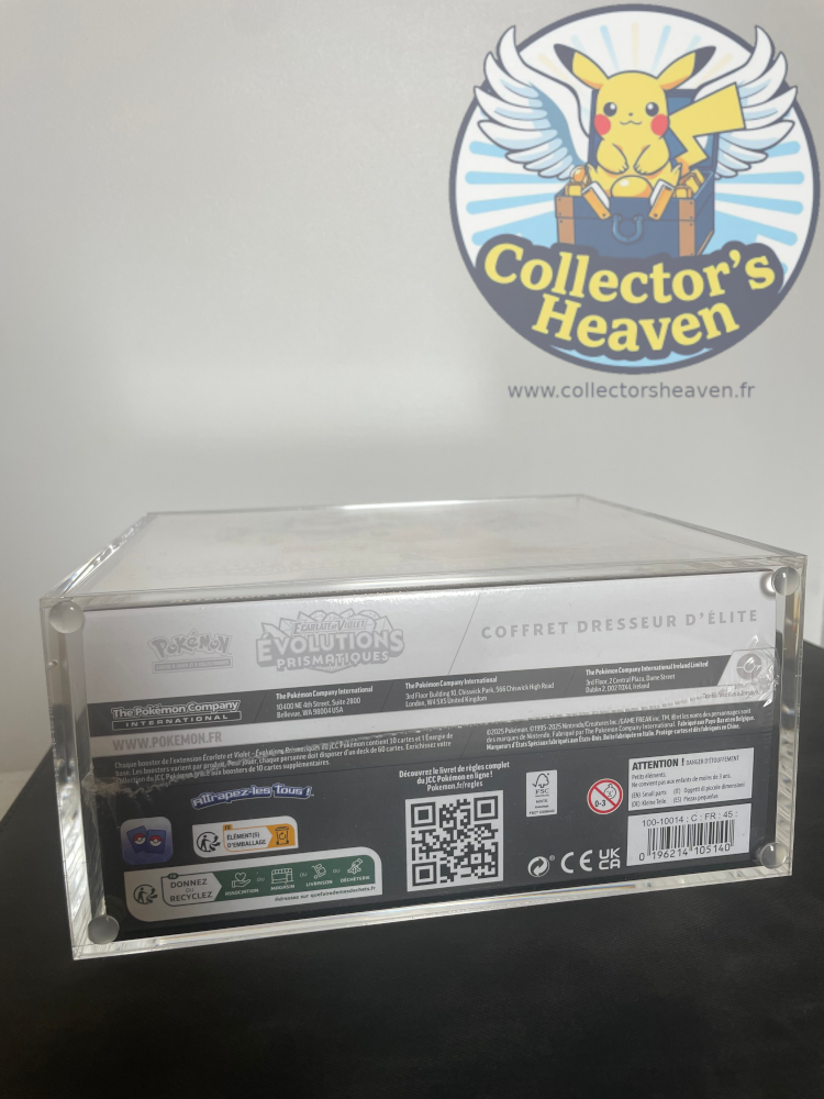 Protection acrylique ETB Pokémon