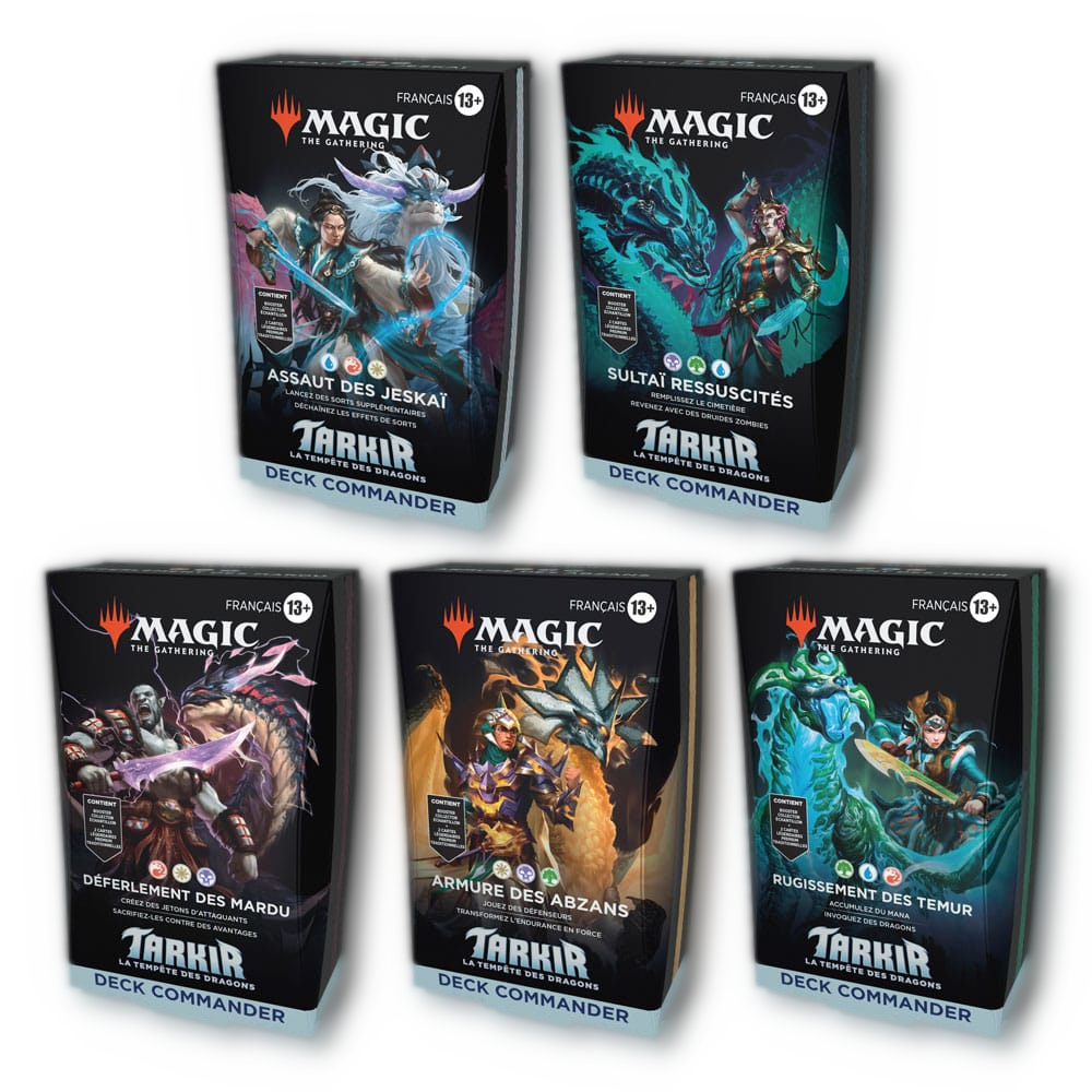 Decks commander Magic The Gathering - Tarkir : La Tempête des Dragons