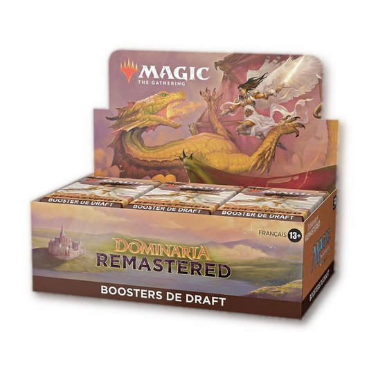 Boosters de draft Magic The Gathering - Dominaria Remastered