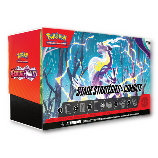 Stade Stratégies et Combats Pokémon EV01 - Écarlate et Violet