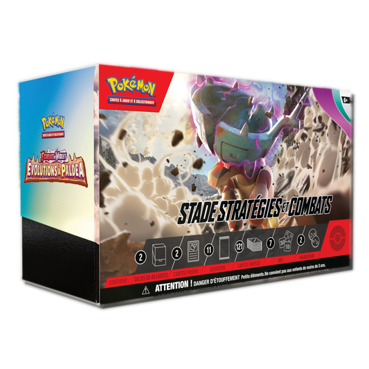 Stade Stratégies et Combats Pokémon EV02 - Évolutions à Paldea