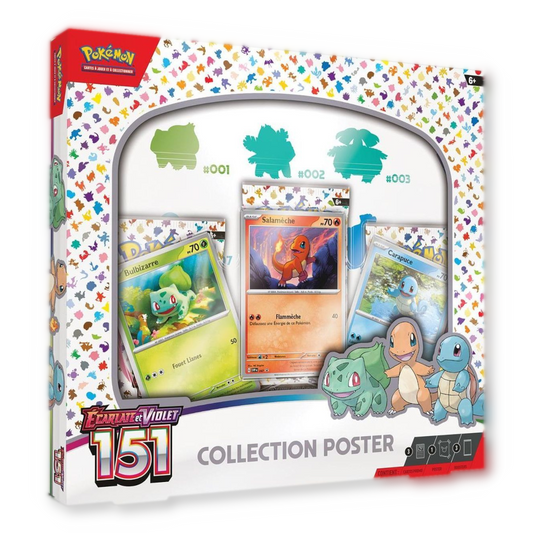 Coffret Poster Pokémon EV03.5 - 151