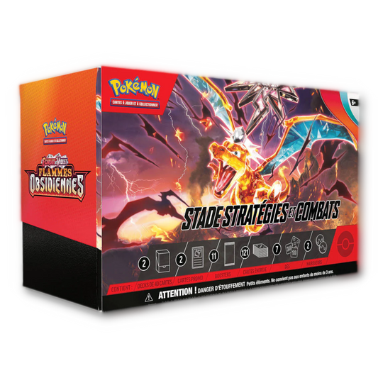 Stade Stratégies et Combats Pokémon EV03 - Flammes Obsidiennes