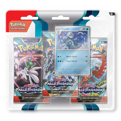 Tripack Pokémon EV04 - Faille Paradoxe
