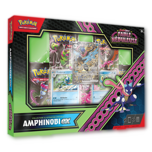 Coffret Amphinobi ex Pokémon EV06.5 - Fable Nébuleuse