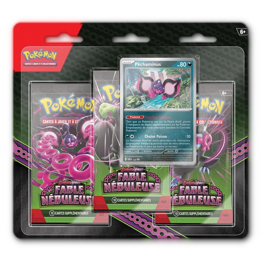 Tripack Pokémon EV06.5 - Fable Nébuleuse