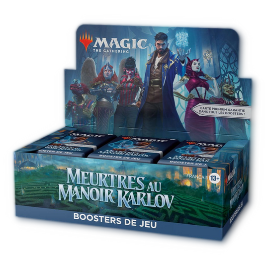 Boosters de jeu Magic The Gathering - Meurtres au Manoir Karlov