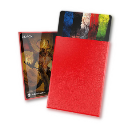 100 pochettes Cortex Sleeves taille standard Rouge - Ultimate Guard
