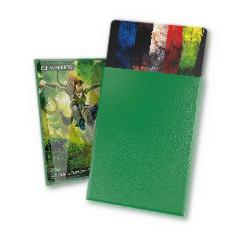 100 pochettes Cortex Sleeves taille standard Vert - Ultimate Guard