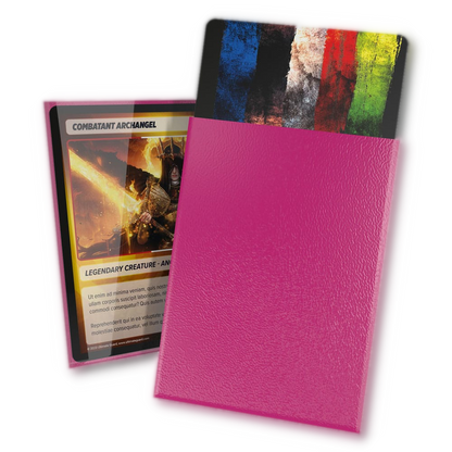 100 pochettes Cortex Sleeves taille standard Rose - Ultimate Guard