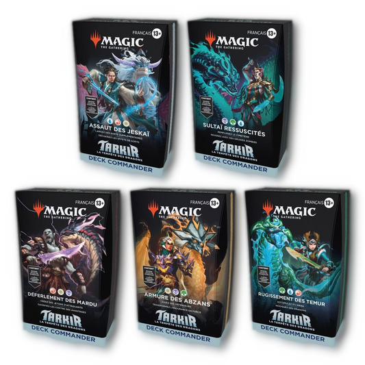 Decks commander Magic The Gathering - Tarkir : La Tempête des Dragons